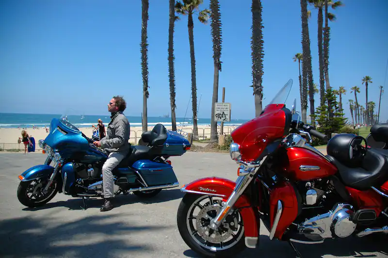 On Highway Number One: Two cylinders and a man's dream: With a Harley through the USA-number