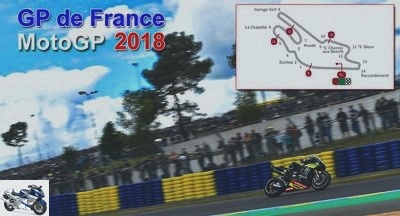 05-19 - French GP - Timetables of the 2018 MotoGP French GP at Le Mans -