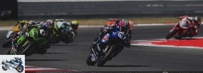 Italy - Misano - World Supersport 2019 statements in Misano: podium and big smile for Mahias -