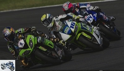 09-13 Germany - Lausitzring - Statements by World Supersport pilots at the Lausitzring -