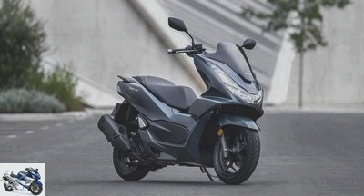 125 - New Honda PCX 125 scooter: additional assets for 2021 - Used HONDA