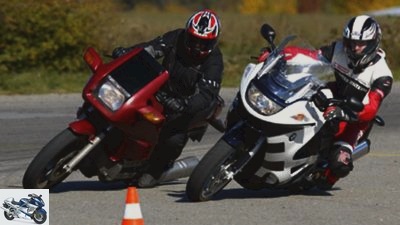 20 years of the BMW K series: comparison of the K 100 RS against the K 1200 RS