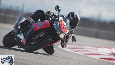 7 superbikes in the racetrack test