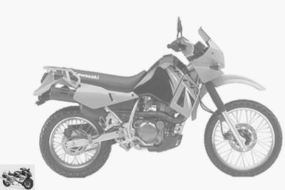 Kawasaki KDX 125 1996 technical