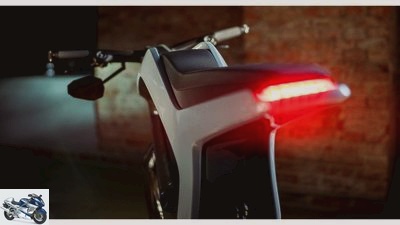 Novus E-Bike: airy electric motorcycle with 18 kW power