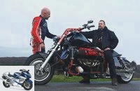 Ohle self-made: motorcycle with Aston Martin V12