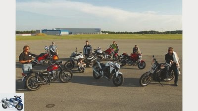 48 hp motorcycles in a comparison test