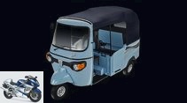 Piaggio Ape E-City: cargo tricycle with electric drive