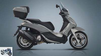 Piaggio Beverly 350 Tourer: Top model scooter is more suitable for traveling