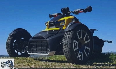 3-wheeler - Ryker 900 Rally test: Can-Am folds in three - Can-Am Ryker test page 2: Details in captioned photos