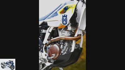 350cc sport enduro bikes from Beta, Husqvarna, KTM and Sherco in a comparison test