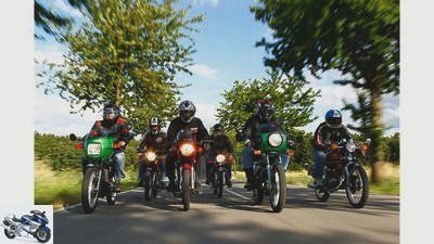 50s from Hercules, Kreidler, KTM, Puch, Yamaha and Zundapp