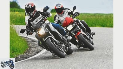 90 hp naked bikes in a comparison test