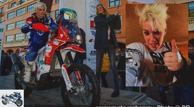 Africa Eco Race - Julie Vanneken, the only girl racing in the Africa Eco Race - Pre-owned BMW KTM