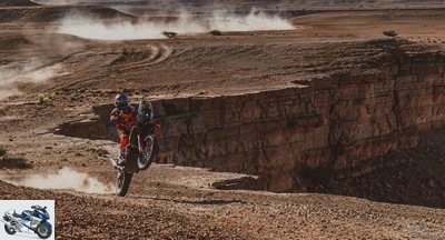 Airbags - Airbags and restrained motorcycles on the next Dakar rally-raid -