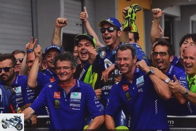 Analysis - German GP - Rossi (2nd): & quot; I had a fantastic race! & Quot; -