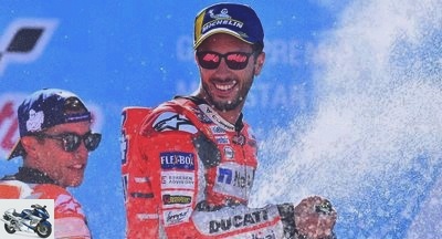 Analysis - GP of Aragon - Dovizioso (2nd): & quot; Marc was faster in the last laps & quot; -