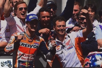 Analysis - MotoGP French GP - Pedrosa: & quot; All night long, I thought about how I was going to negotiate the Dunlop & quot; -