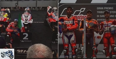 Analysis - San Marino MotoGP GP - Petrucci (2nd): & quot; A little disappointed but happy at the same time & quot; -