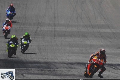 Analyzes - GP of the Americas - Marquez (fall): & quot; I made a big mistake & quot; ... -