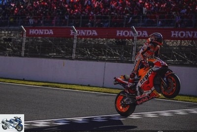 Analysis - Japanese GP - Marc Marquez (1st): & quot; Under pressure, I feel better on the bike! & Quot; -