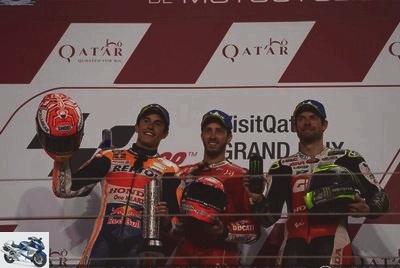 Analyzes - Qatar GP - Crutchlow (3rd): 