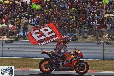 Analysis - 2017 MotoGP Catalan Grand Prix - Marquez (2nd): Happy with the way this weekend is ending - HONDA occasions