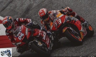 Analyzes - Marquez and Dovizioso in Spielberg: Duel, War of the Worlds and Fighter Squad united! -
