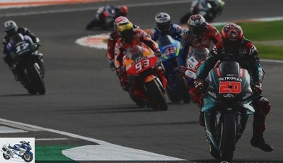 Analyzes - Quartararo completes a very promising first MotoGP season ... and the good French 20 improves with age! -