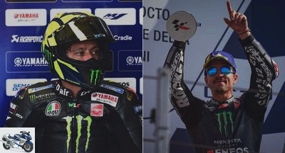 Analysis - Still a lack of motor skills for Viñales and Rossi, 3rd and 4th in Misano - Used YAMAHA