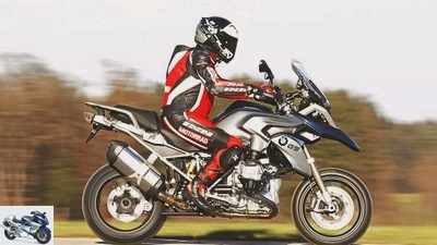 Alpha Racing BMW-GS in the test