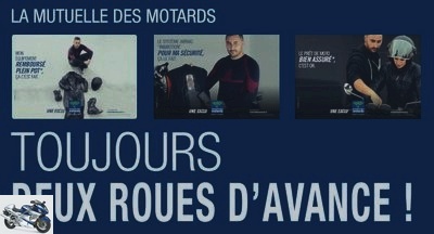 Motorcycle insurance - La Mutuelle des Motards launches three offers on equipment guarantee, airbag and motorcycle loan -