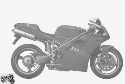 Ducati 748 1996 technical