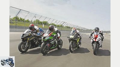 PS Bridgestone Tuner GP 2016 - 1000 Superbikes in comparison test