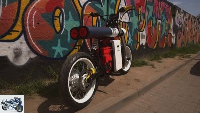 Punch Moto: electric motorcycle from Belarus