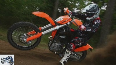 Driving report KTM 400 EXC