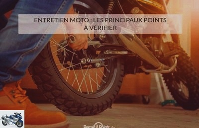 Motorcycle maintenance: the main points to check
