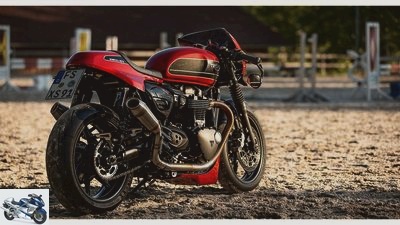 Racing team Moto Speed ​​Twin Kit: Retro-Twin with sporty trims