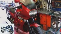 Retro bike Honda Xpresso V4 and Honda CB 1000 R in comparison test