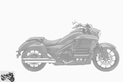 Honda 1800 GOLDWING F6C Valkyrie 2015 technique