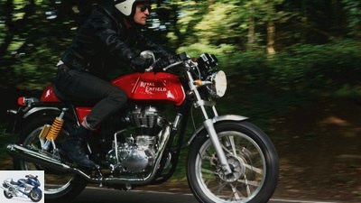 Royal Enfield Continental GT driving report