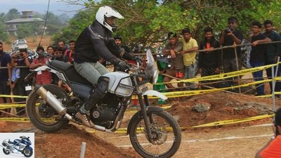 Royal Enfield Himalayan in the driving report