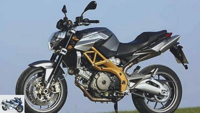 Start of series production of the Aprilia Shiver 750