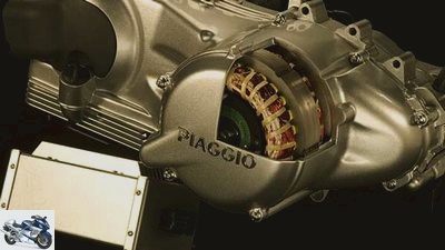 Already driven: Hybrid engine from Piaggio