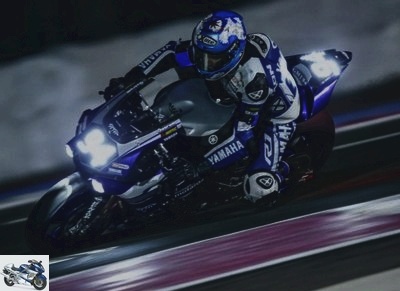 Bol d'Or - The n ° 94 Yamaha from GMT on provisional pole and in the lead of night practice - Used YAMAHA