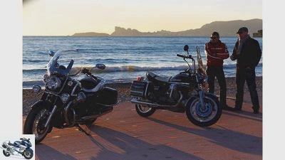 Moto Guzzi California old versus new