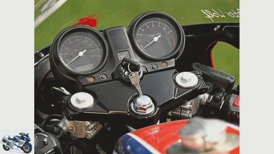 On the move: Honda CB 750 Cafe Racer