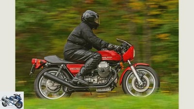 On the move with the BMW R 100 RS, Kawasaki Z 900 and Moto Guzzi 850 Le Mans