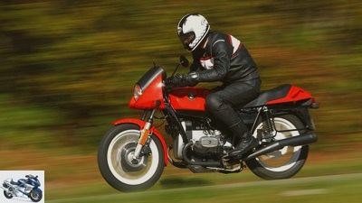 On the move with the BMW R 65 LS