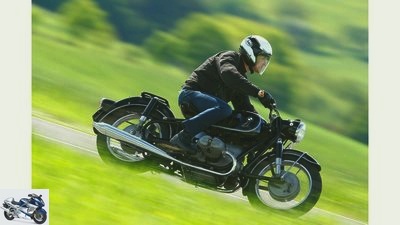 On the move with the BMW R 69 S.